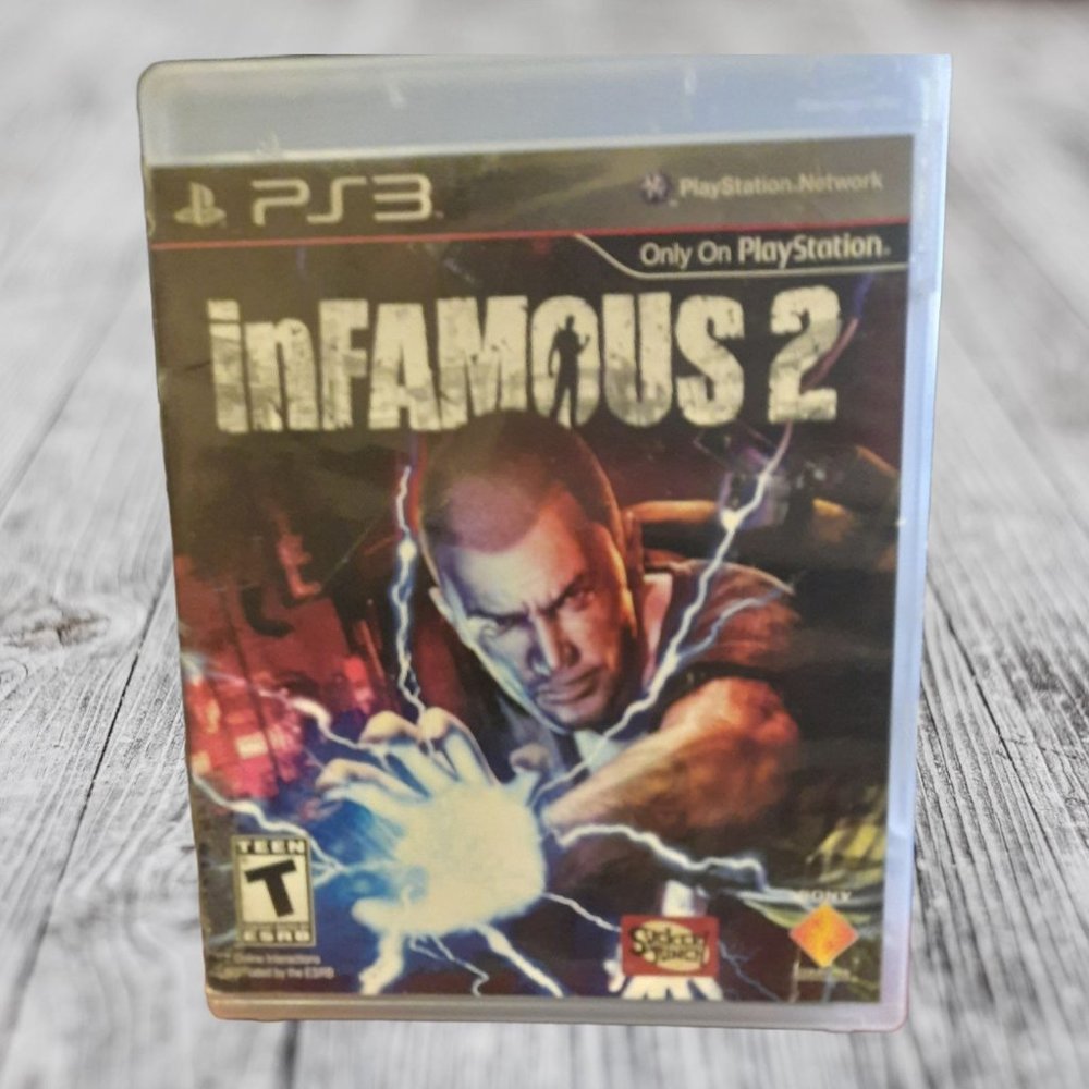 Infamous 2: Sony: PlayStation 3  Shooter Action-Adventure Video Game